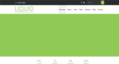 Desktop Screenshot of liquidcommunications.com.au
